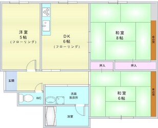 JGS緑丘マンション別館の物件間取画像